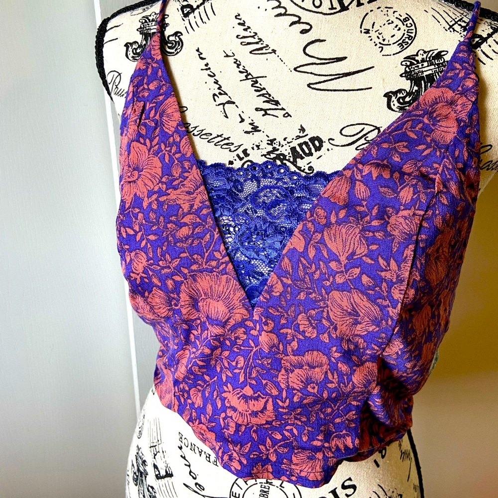 NWT Free people camisole fully lined cuter than cute